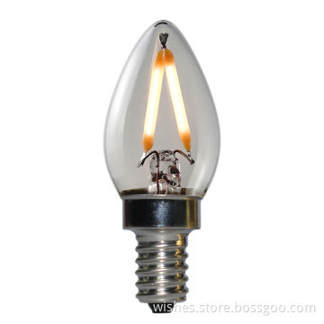 LED Edison Bulb light 1-2W C23